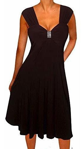 Funfash - Vestido De Cóctel Para Mujer, Talla Grande, Talla 