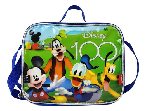 Lonchera Disney Para Niño Mickey, Donald, Goofy Y Pluto