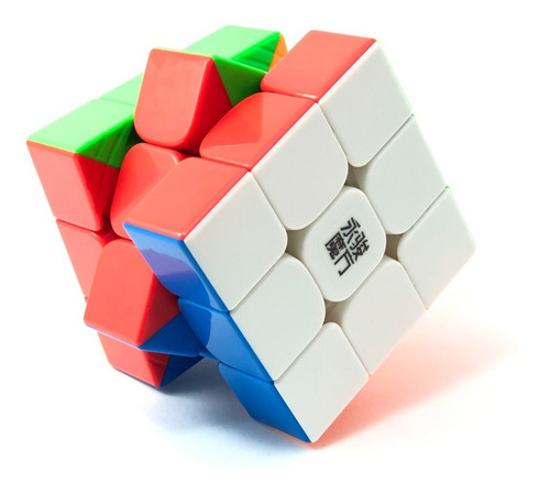 Cubo Rubik 3x3 Yj Yulong V2 Magnético Color De La Estructura Stickerless