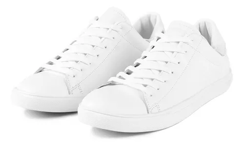 Zapatillas De Cuero Blancas De Hombre Madero Store | Cuotas sin interés