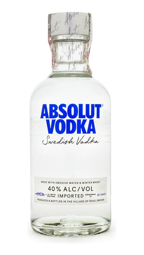 Kit Presente Vodka Absolut 200ml