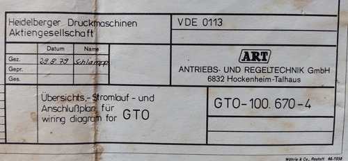 Manual Da Heidelberg Gto 46 Formato 32 X 46 Cm