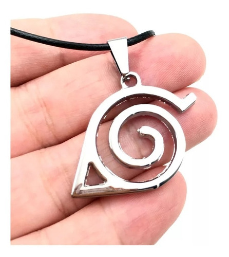 Imagen 4 de 5 de Set Bandana Naruto Diadema Banda + Collar Aldea De La Hoja