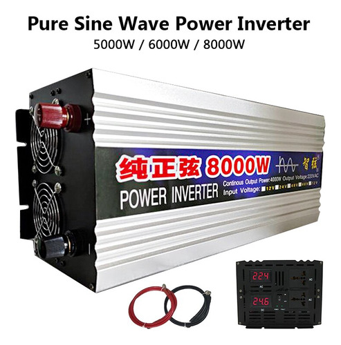 Inversor De Onda Sinusoidal Pura 5000w 6000w 8000w Inversor