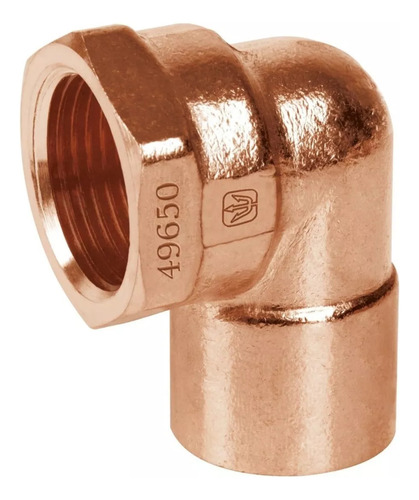 10 Codos Pipa De Cobre De 1/2
