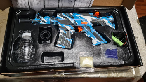 Pistola Led Con Balas De Hidrogel Fosforescente 2023 M416