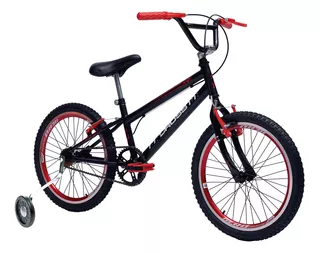 Bicicleta Infantil Aro 20 Cross Menino Com Rodinha De Apoio