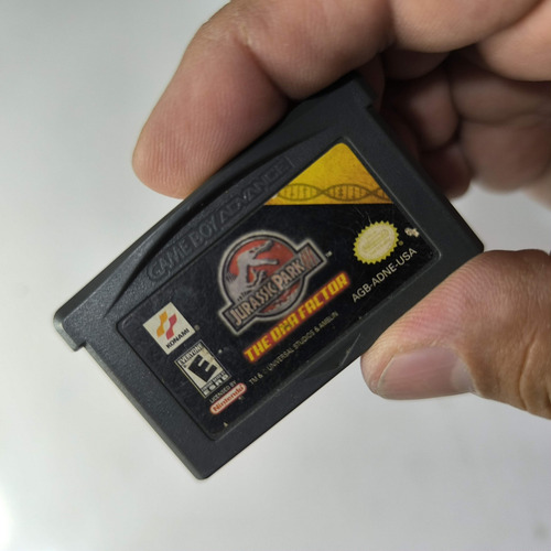 Juego Nintendo Gameboy Gba Jurassic Park Iii The Dna Factor (Usado)