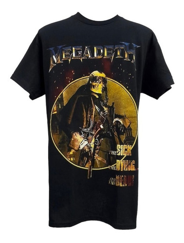 Playera Megadeth - The Sick The Dying And The Dead