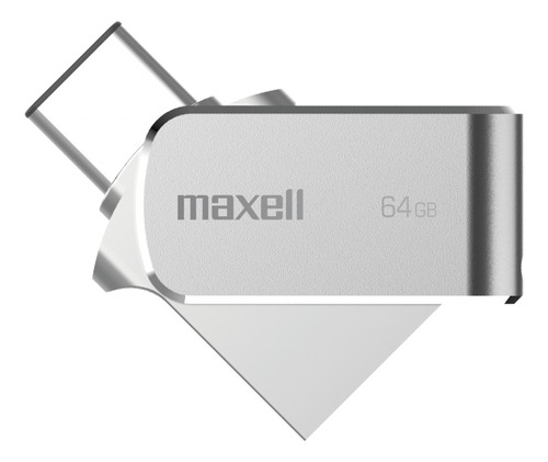 Memoria USB Maxell Otg 64GB Tipo C y USB 3.0