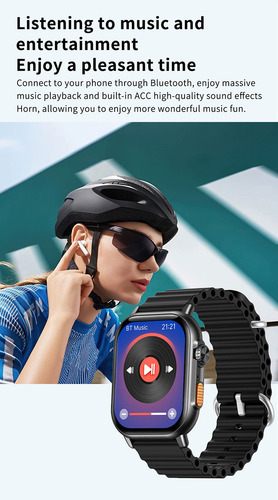 Reloj Deportivo Con Asistente De Voz Bluetooth Tk23