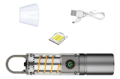 2024 Linterna Led Lámpara De Mano Impermeable Linterna De