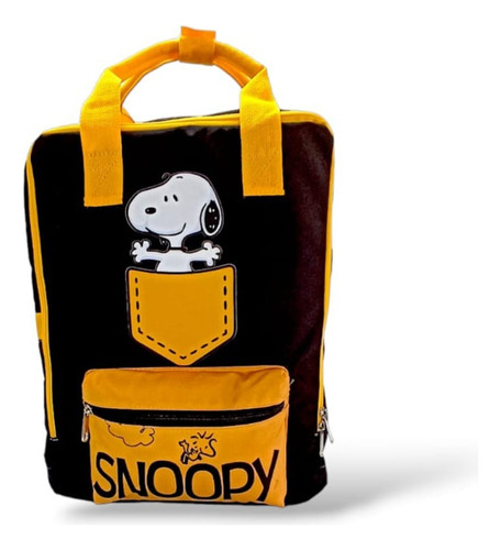 Mochila Tipo Army Snoopy Maleta Morral Generica Escolar