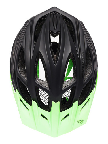 Capacete Bike Mtb Ciclismo Jet Guardian Enduro Verde M Cor Preto/Verde