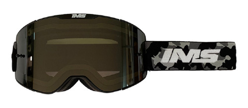 Óculos Motocross Ims Extreme Preto Camuflado Off Road Trilha