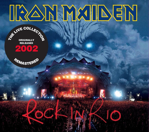 Cd Iron Maiden - Rock In Rio (2002) - Remaster (2 Cds)