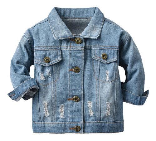 Chaquetas Para Niños Chaquetas De Mezclilla Cálidas De Invie