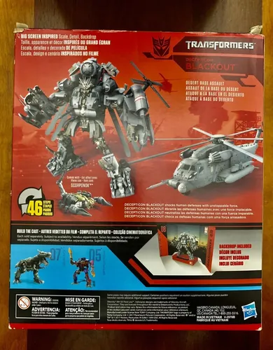 Transformers: Decepticon Blackout. Studio Series 08. Hasbro. (Usado)