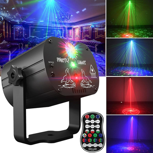 Laser Proyector Luces De Discoteca Rgb Led Para Fiestas