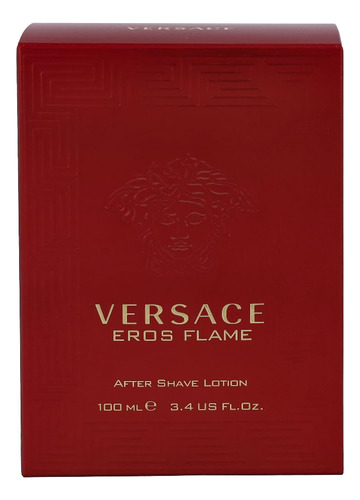 Loción Para Después Del Afeitado Versace Eros Flame 100 Ml P
