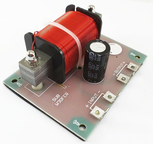 Imagen 2 de 6 de Divisor De Frecuencias Para Parlantes Sub Woofers Crossover
