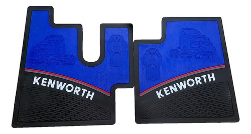 Tapetes Kenworth T660 Azules (par)