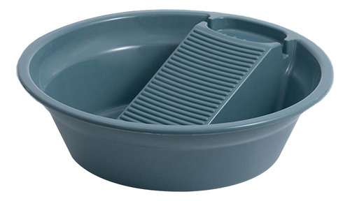 Lavabo, Lavabo, Bañera Con Tabla De Lavar, Herramienta Azul