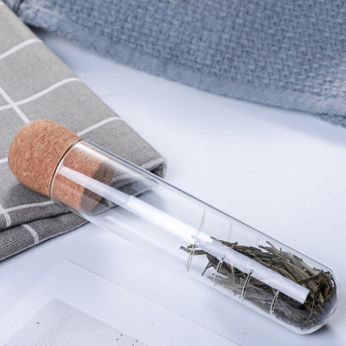 2 De Té Transparente, Filtro De Tubo De Ensayo Reutilizable