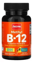 Comprar Vitamina Jarrow Methyl B12 2500mcg 100 Tablets Mastigaveis