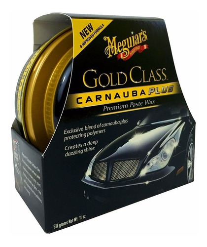Cera Gold Class Carnauba Wax Meguiars G7014j 311g
