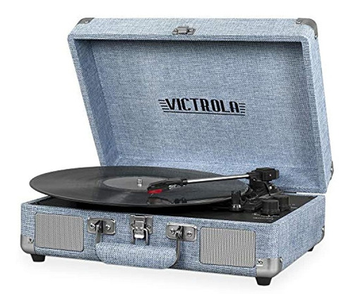 Victrola Vintage - Maleta Bluetooth De 3 Velocidades