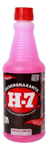 Desengraxante Multiuso H7 Limpeza Pesada - Refil 500ml