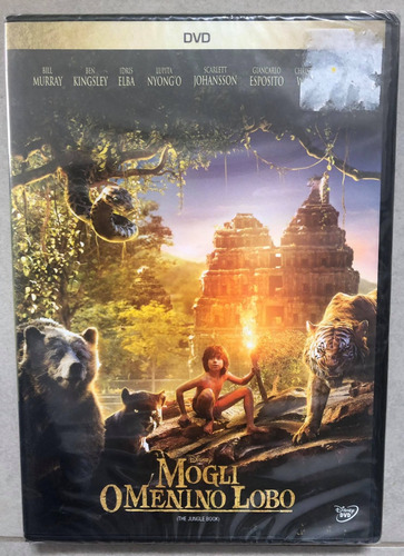 Dvd Mogli O Menino Lobo - O Filme (novo Original Lacrado)