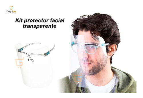 Careta Resistente Incluye Gafas, Material Fino Anti- Fluidos