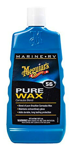 Meguiar S M5616 Marino - Rv Pure Blend Cera De Carnauba, 16 