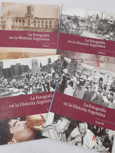La Fotografia En La Historia Argentina 4 Tomos  - Clarin