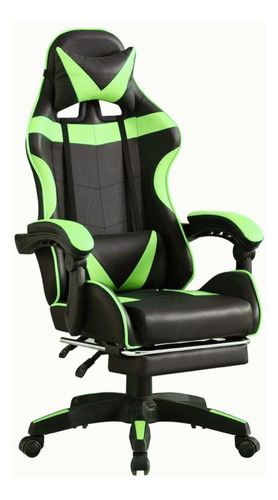 Silla Gamer Gaming Ergonomica Reclinable Verde