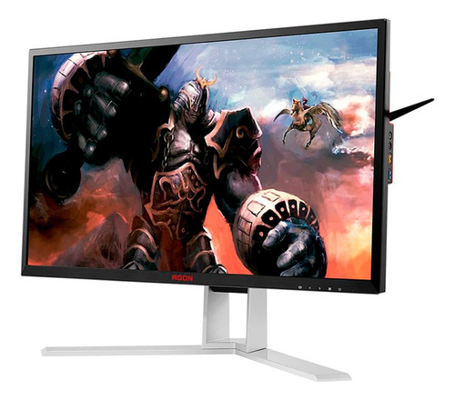 Monitor Gamer 24.5 Aoc Agon Ag251fz2 Fhd 240hz 0,5ms Preto/vermelho (Recondicionado)