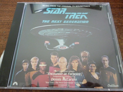 Star Trek The Next Generation Banda Sonora Cd Americano