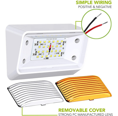 Luz Utilitaria Para Porche Exterior De Caravana - Lámpara De