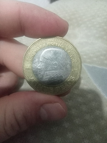 Moneda De $20 De José María Morelos Y Pavón Bicentenario 