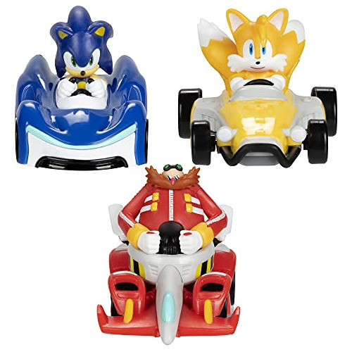 Sonic The Hedgehog 1:64 Die-cast Toy Vehicles - Sonic, Tails