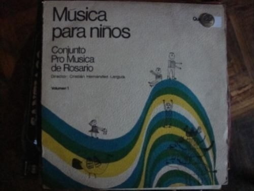 Vinilo Conjunto Pro Musica De Rosario Volumen 1 If1