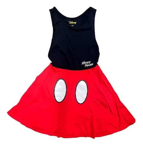 Vestido De Mickey Mouse Para Jóvenes, Vestidos Casuales De.