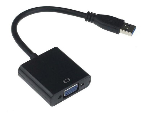 Imagem 2 de 3 de Cabo Adaptador Conversor Usb 3.0 Para Vga Monitor