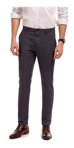 Pantalón Hombre Colorado Gris  Ferouch