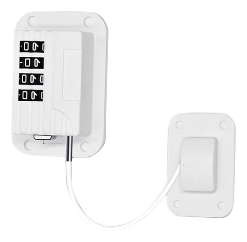 Fridge Lock, 4 Digit Heavy Duty Cable Lock, .