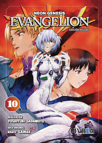 Manga Evangelion Ed. Deluxe 10 Ivrea Argentina