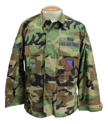 Gandola Camuflada, C/ Patente De Sargento Da U.s. Air Force (Usado)