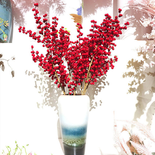 V Centros De Mesa Navideños, Guarnición De Frutos Rojos, 20